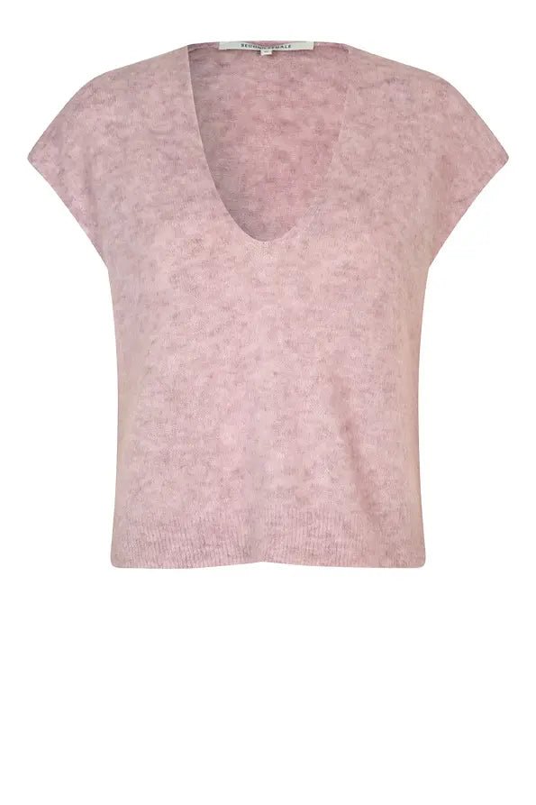 Camryn Knit Vest Sepia Rose | Genser | Smuk - Dameklær på nett