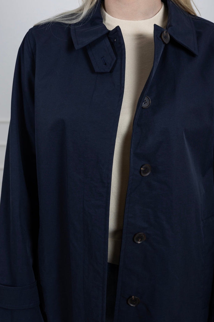 Car Coat Evening Blue | Yttertøy | Smuk - Dameklær på nett