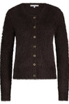 Cardigan Fuzzy Espresso