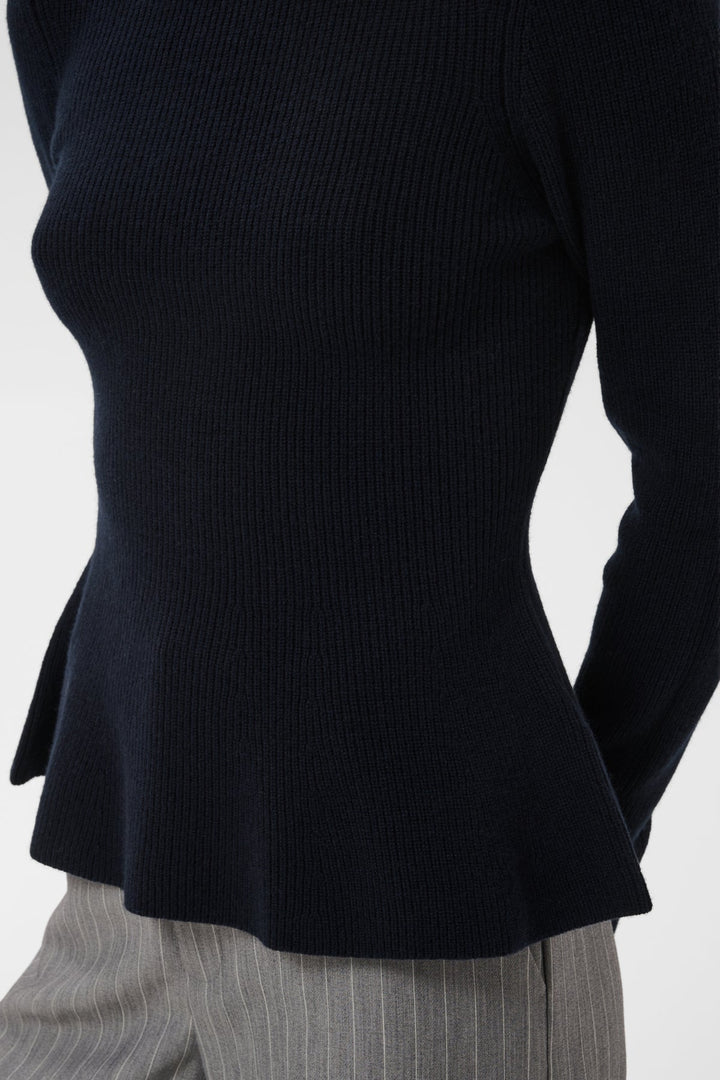Carina Pullover Dark Navy | Genser | Smuk
