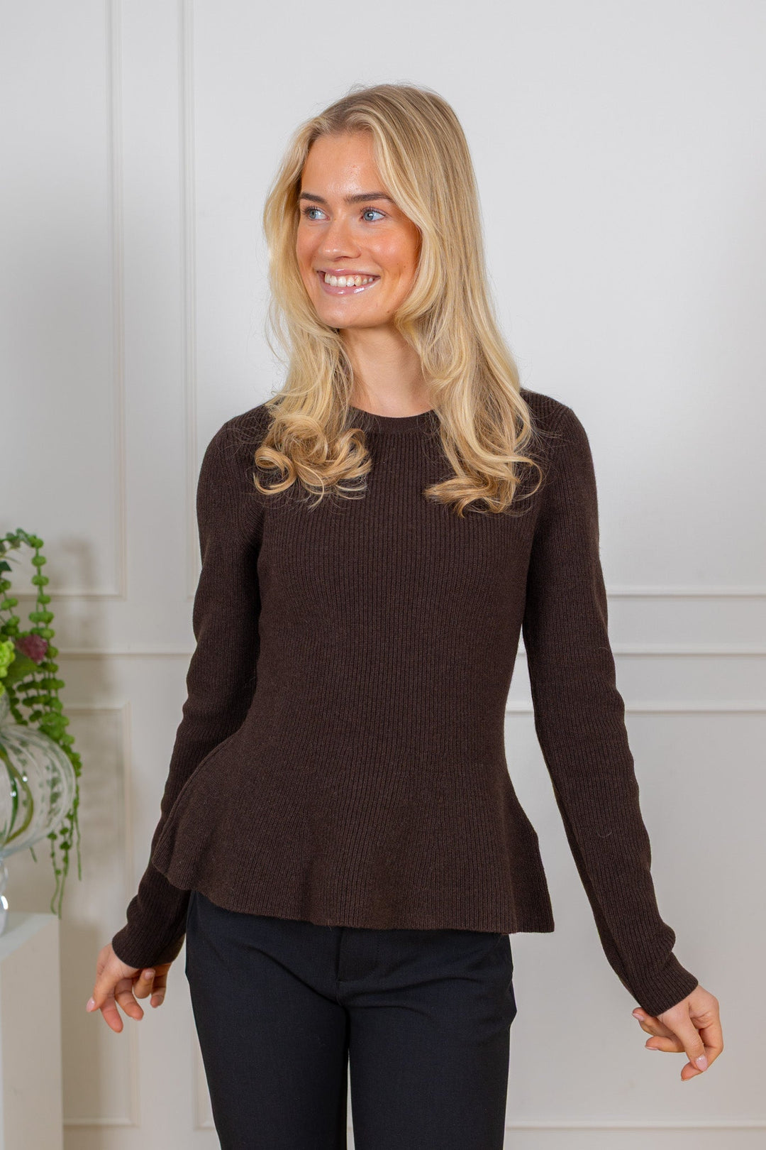 Carina Pullover Mole | Genser | Smuk