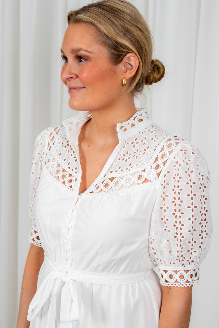Carla Dress Blanc Casse | Kjoler | Smuk - Dameklær på nett