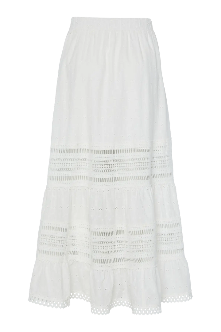 Carmen Hw Long Skirt Star White | Skjørt | Smuk - Dameklær på nett