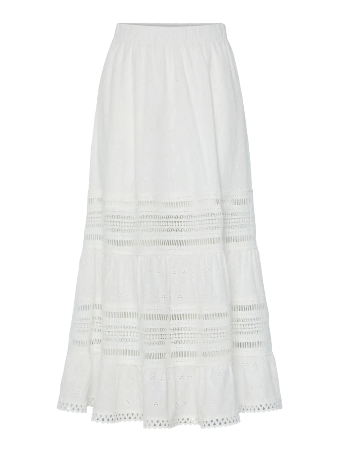Carmen Hw Long Skirt Star White | Skjørt | Smuk - Dameklær på nett