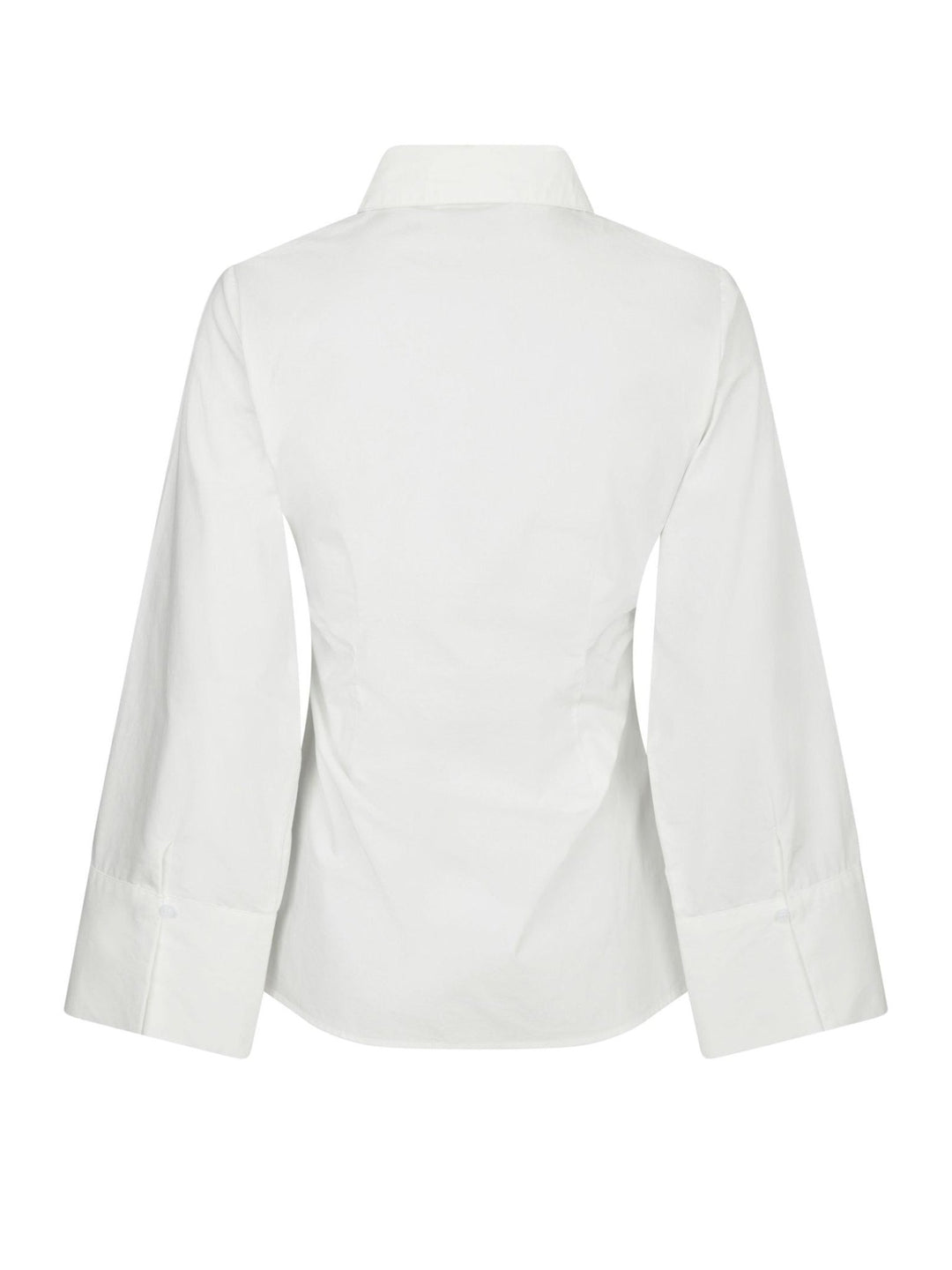 Caroli Poplin Shirt White | Skjorter og bluser | Smuk - Dameklær på nett