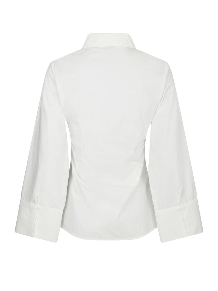 Caroli Poplin Shirt White | Skjorter og bluser | Smuk - Dameklær på nett