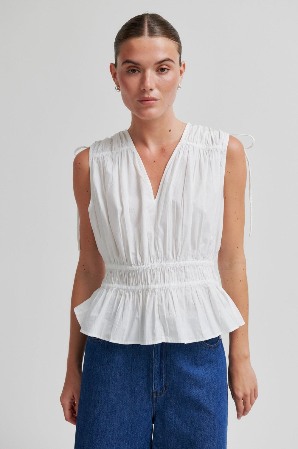 Carpi Top White | Topper | Smuk