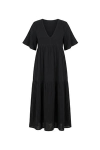 Casablanca Long Dress Black