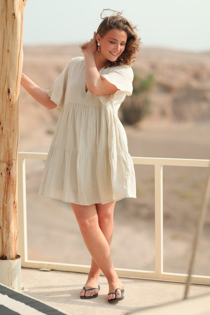Casablanca Short White Swan | Kjoler | Smuk