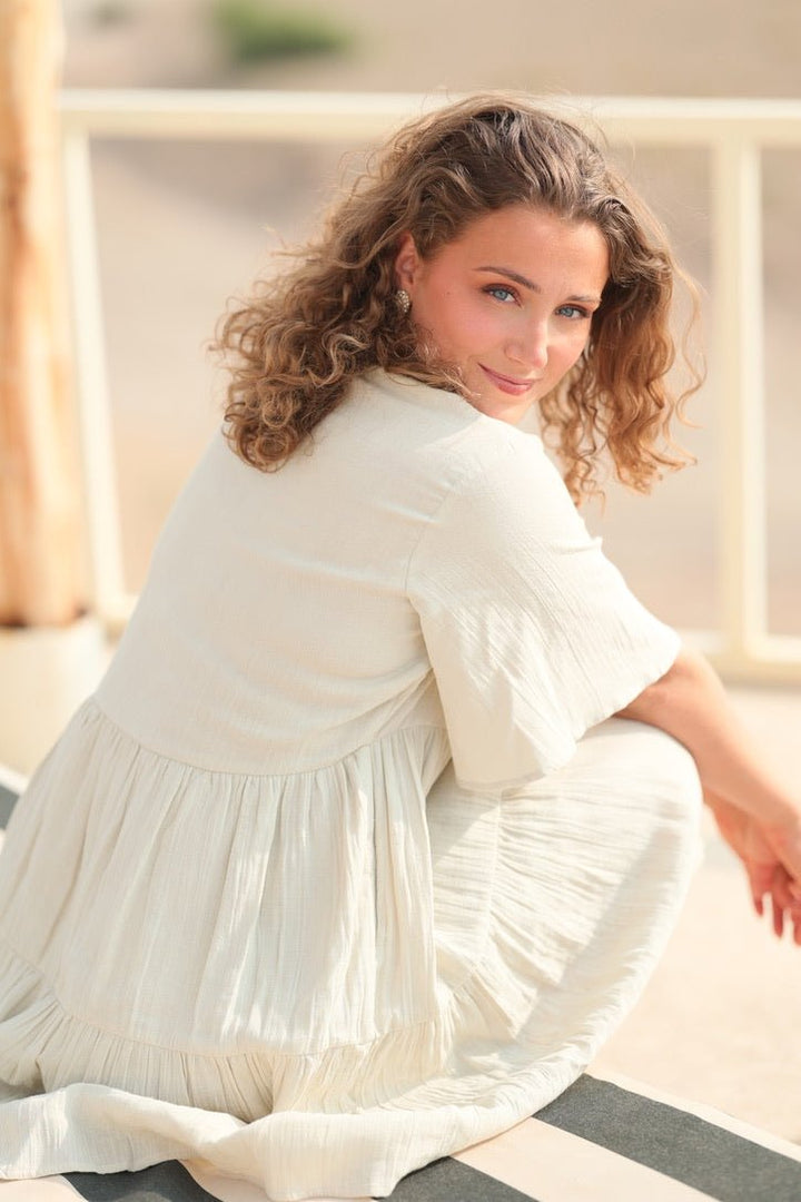 Casablanca Short White Swan | Kjoler | Smuk