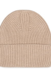 Cashmere Beanie Beige