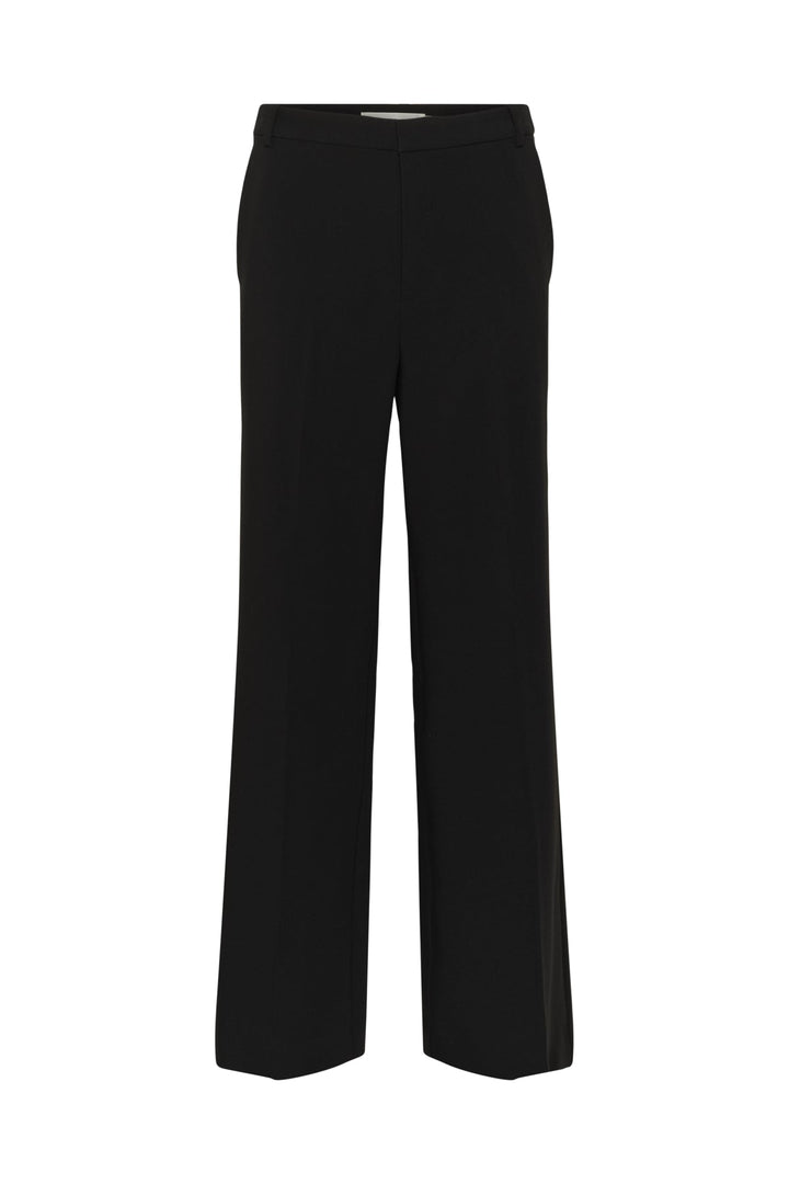 Cassiehiw Straight Pant Black | Bukser | Smuk