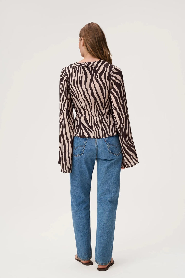 Catania Top Brown Zebra | Topper | Smuk