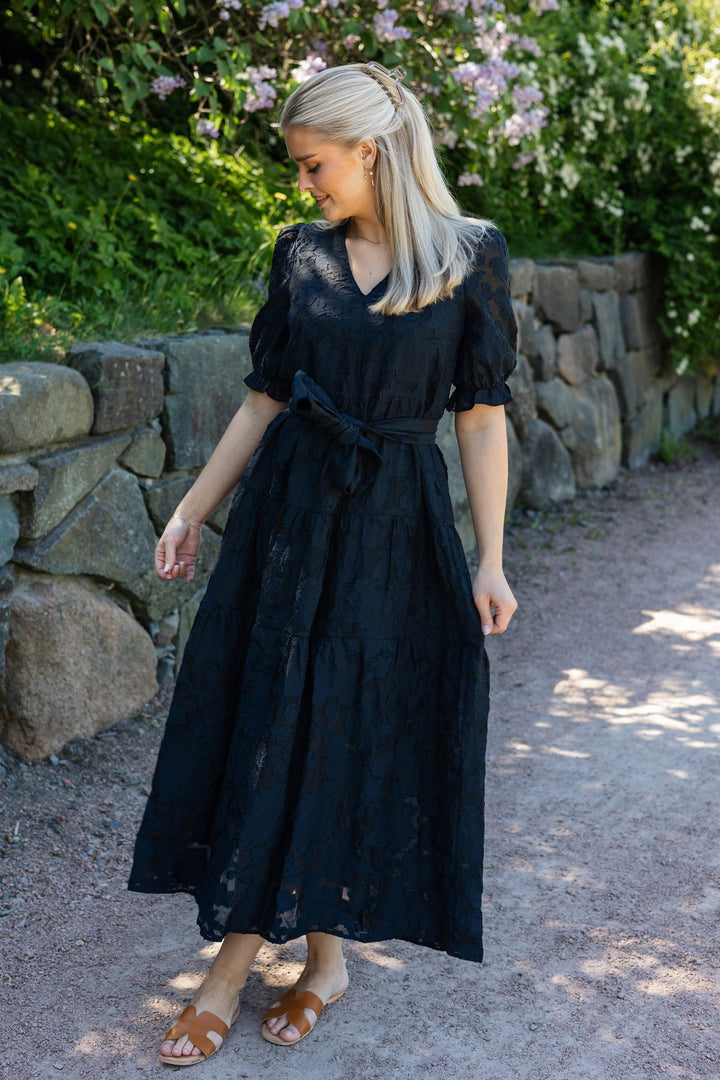 Cathi-Sadie 3/4 Ankle Dress Dark Sapphire | Kjoler | Smuk - Dameklær på nett