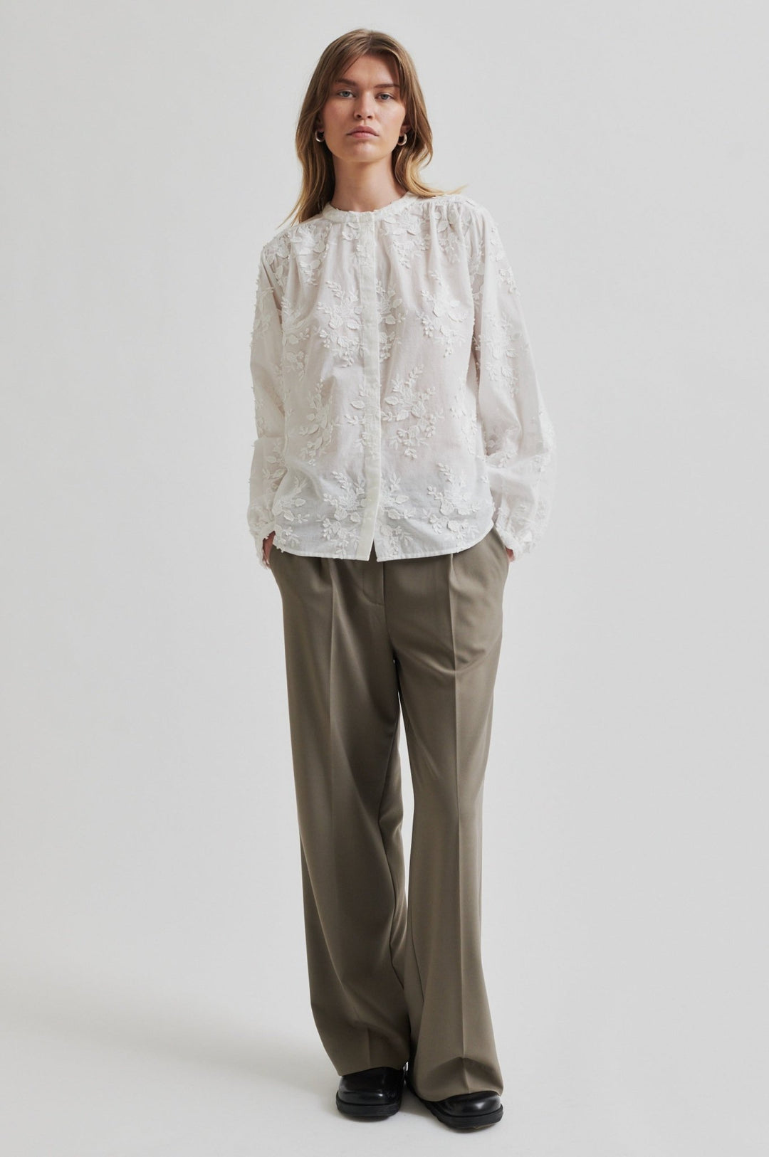 Cavan Shirt White | Skjorter og bluser | Smuk - Dameklær på nett