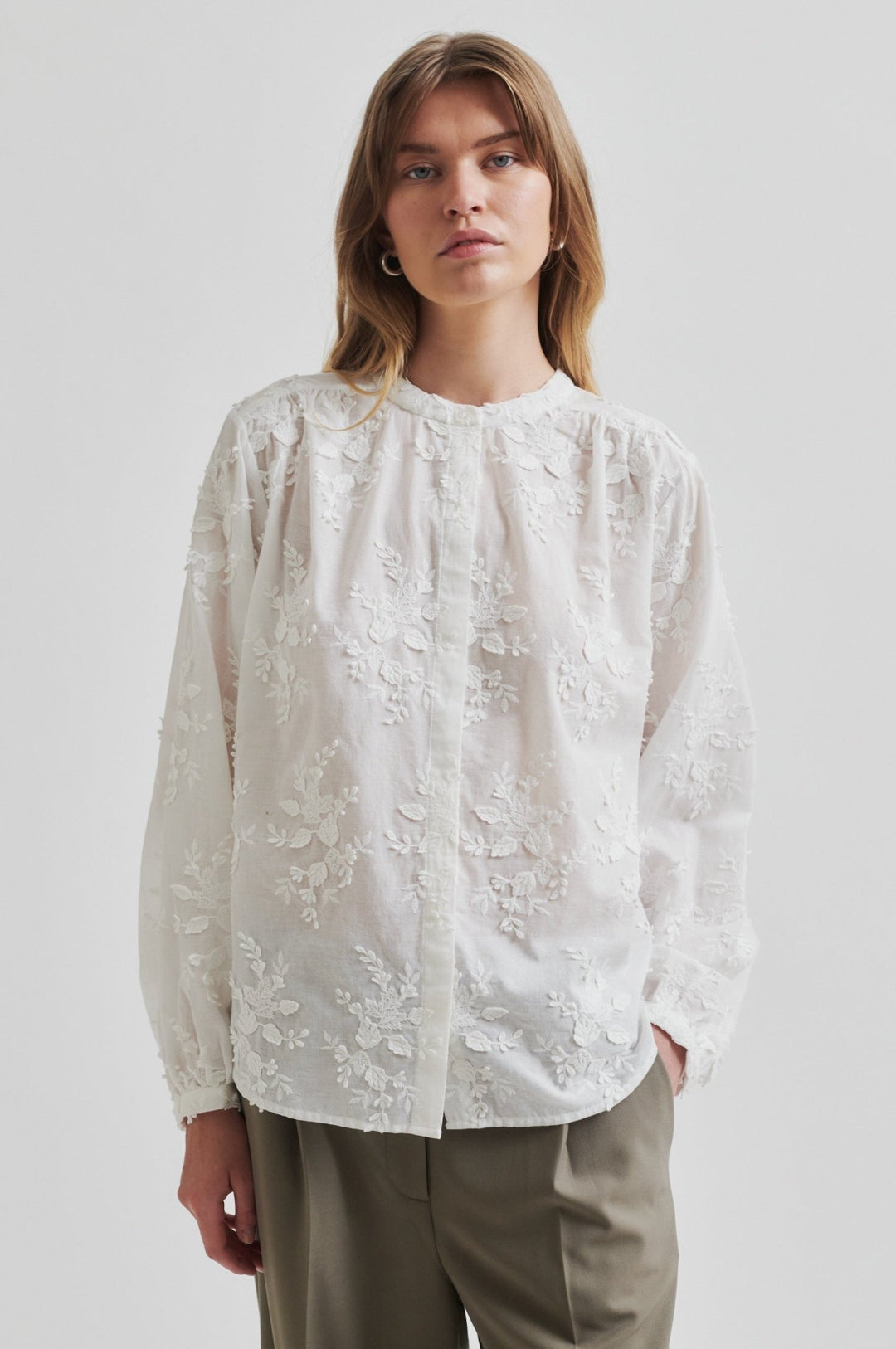 Cavan Shirt White | Skjorter og bluser | Smuk - Dameklær på nett