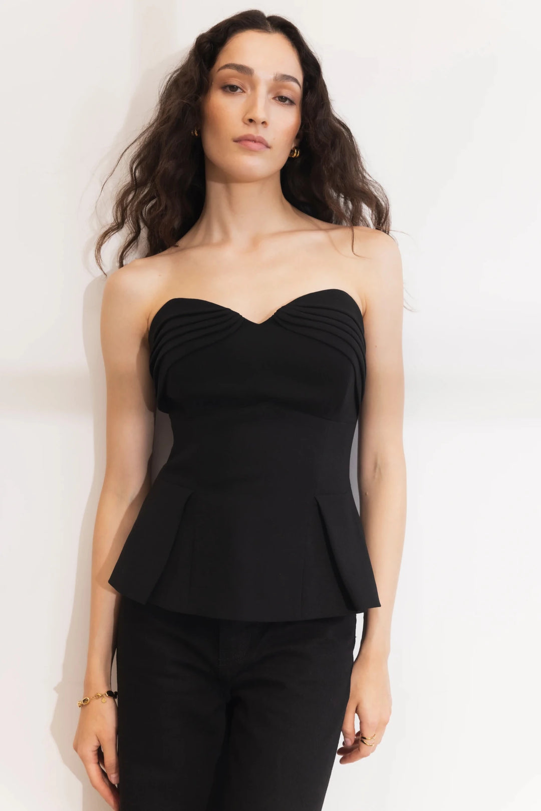 Cayla Top Black | Topper | Smuk