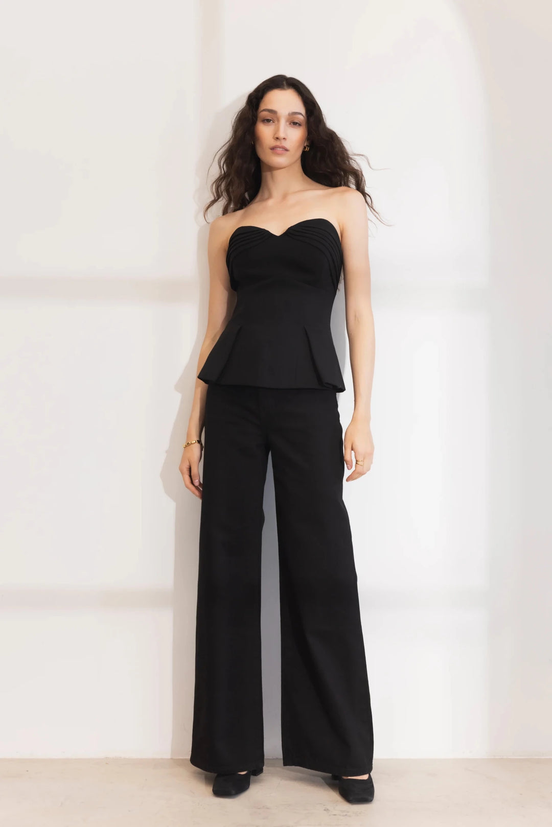 Cayla Top Black | Topper | Smuk