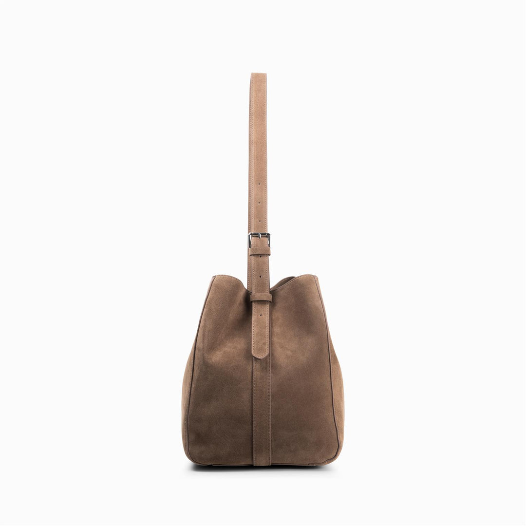 Sac Medium Suede Canguro