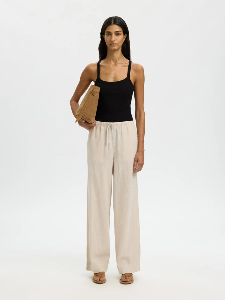 Celica Anna Strap Tank Top Black | Topper | Smuk