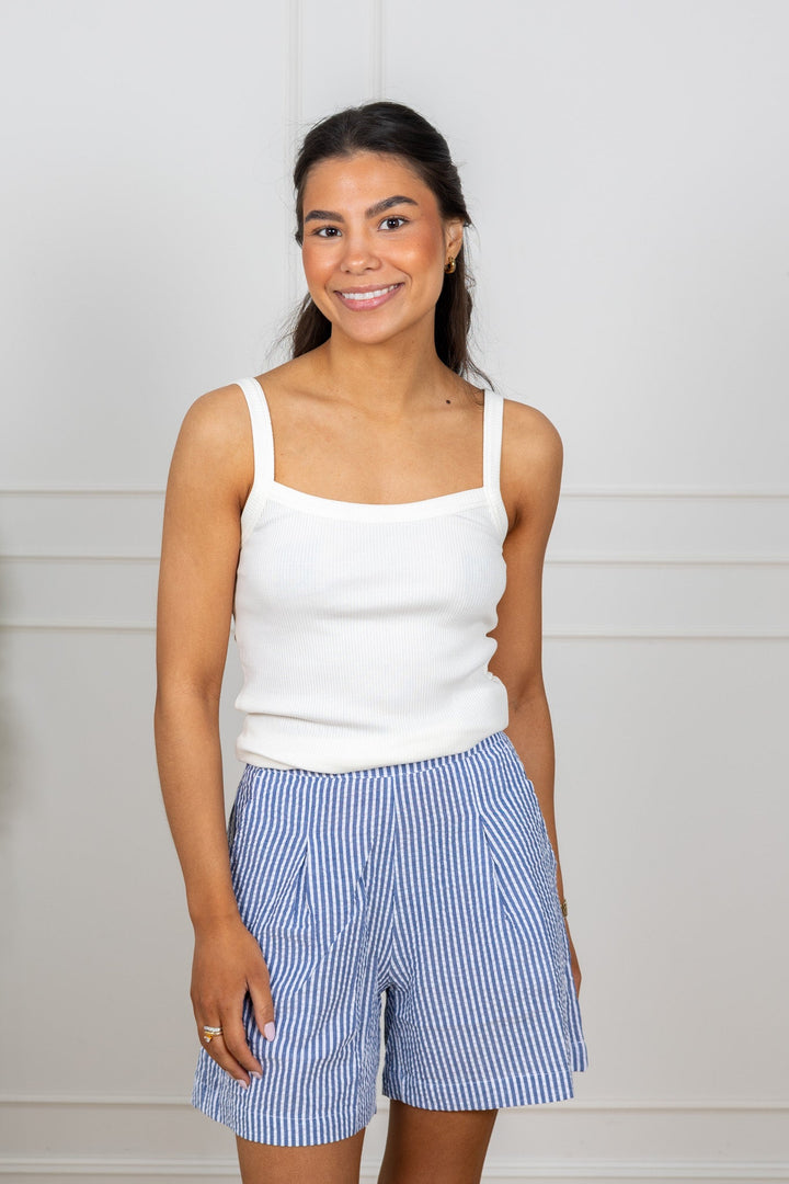 Celica Anna Strap Tank Top Snow White | Topper | Smuk