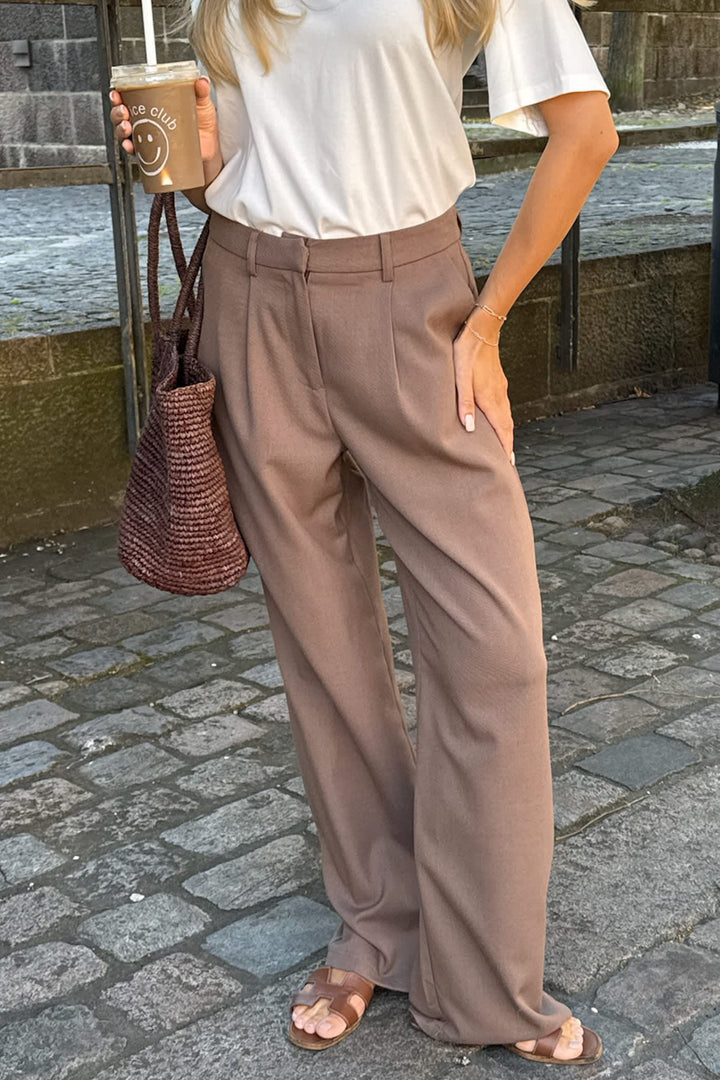 Celina Pants Brown | Bukser | Smuk