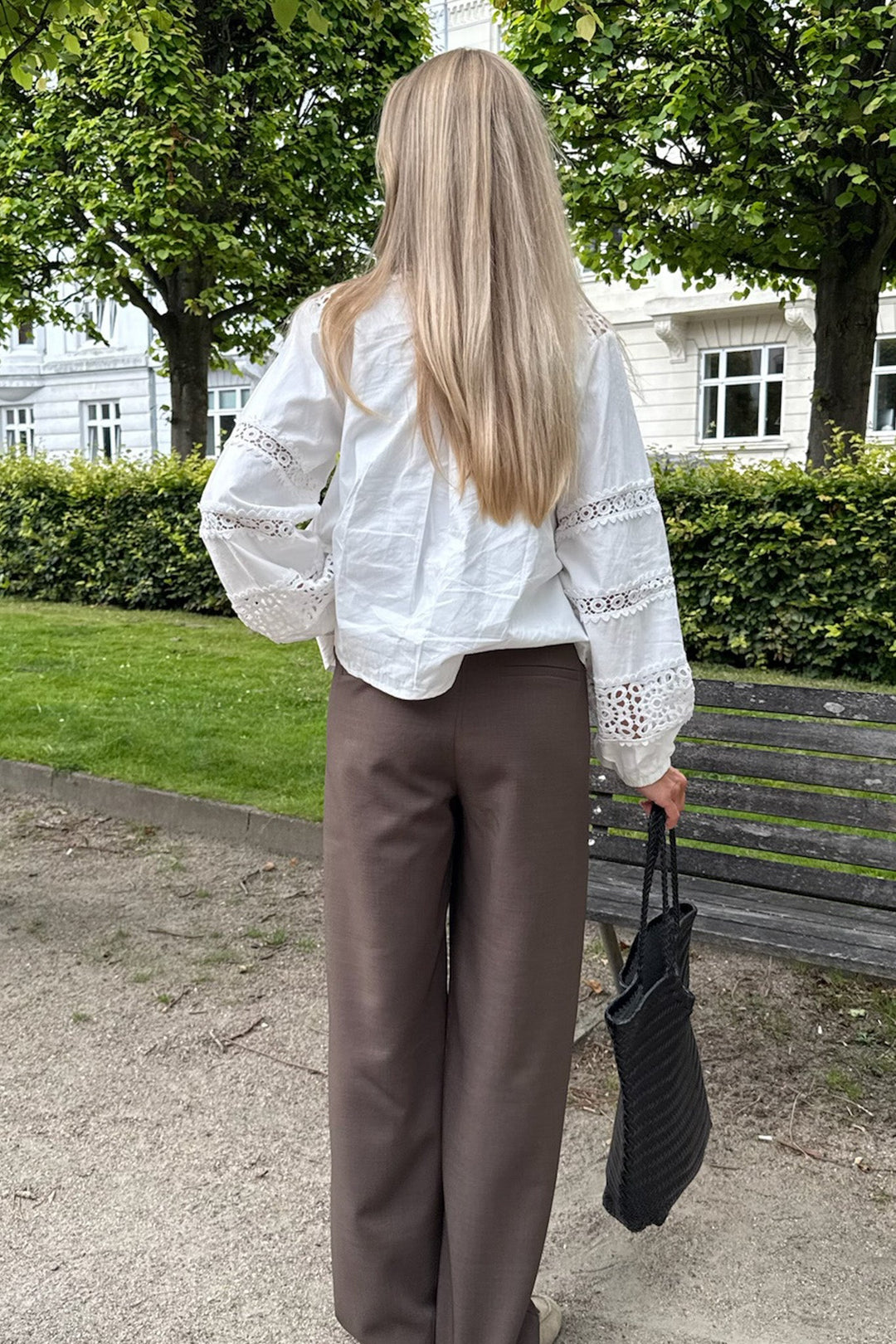 Celina Pants Dark Brown | Bukser | Smuk - Dameklær på nett