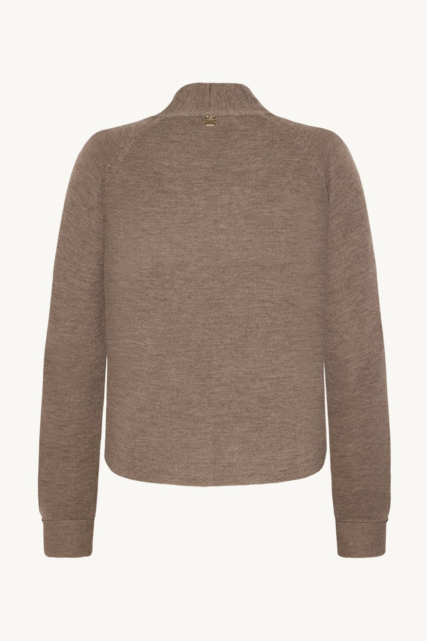 Celine Knit Cacao Melange | Genser | Smuk - Dameklær på nett
