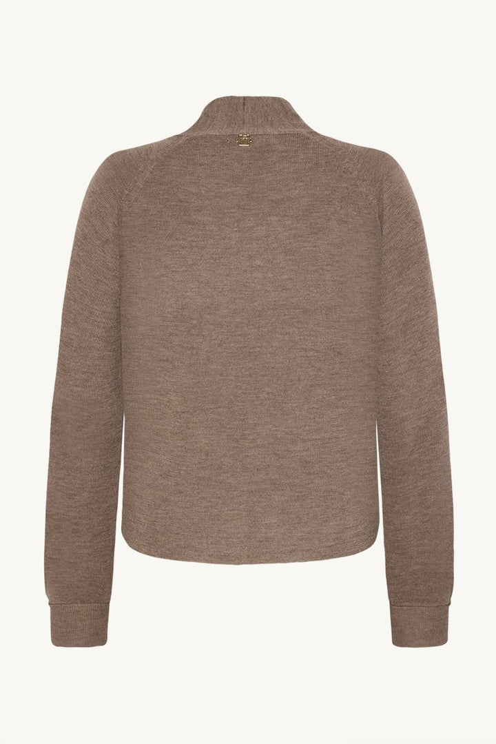 Celine Knit Cacao Melange | Genser | Smuk - Dameklær på nett