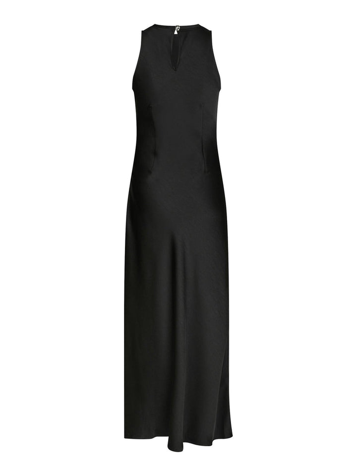 Celinie Heavy Sateen Dress Black | Kjoler | Smuk - Dameklær på nett