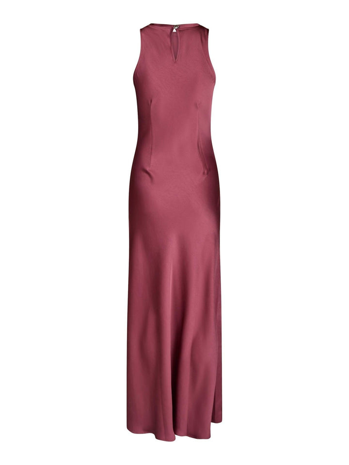 Celinie Heavy Sateen Dress Cherry Pink | Kjoler | Smuk