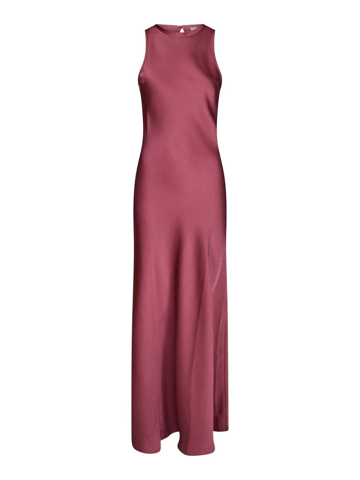 Celinie Heavy Sateen Dress Cherry Pink | Kjoler | Smuk
