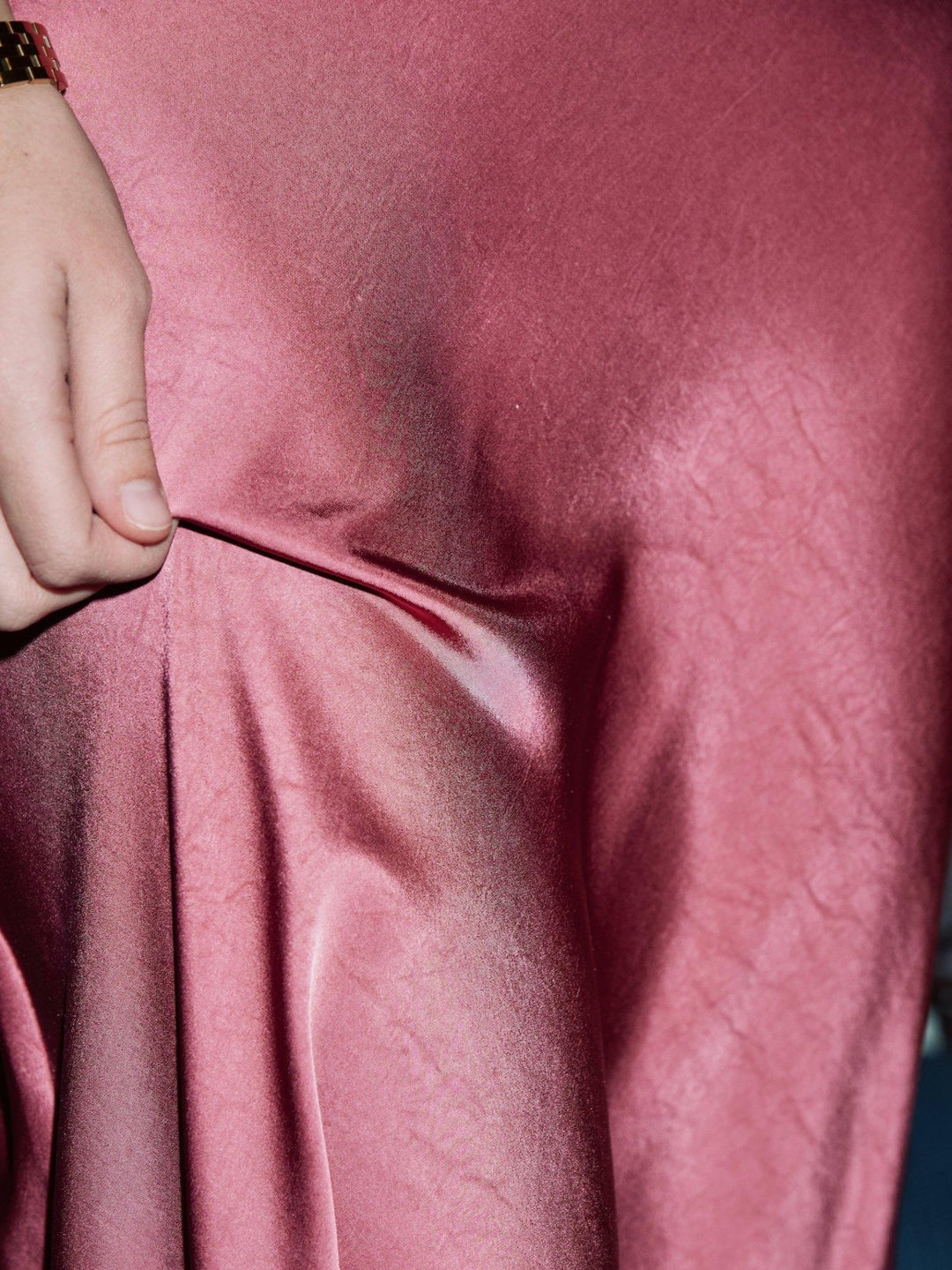 Celinie Heavy Sateen Dress Cherry Pink | Kjoler | Smuk