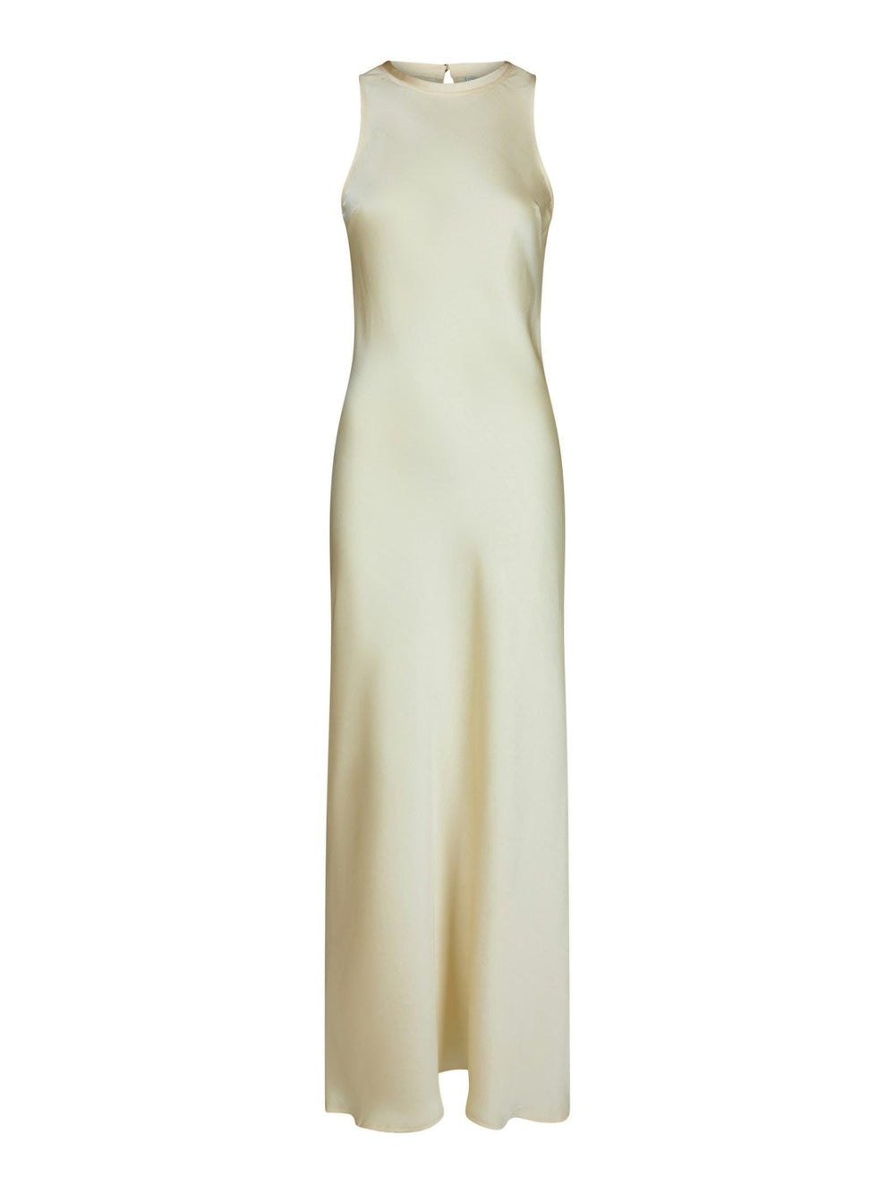 Celinie Heavy Sateen Dress Light Yellow | Kjoler | Smuk