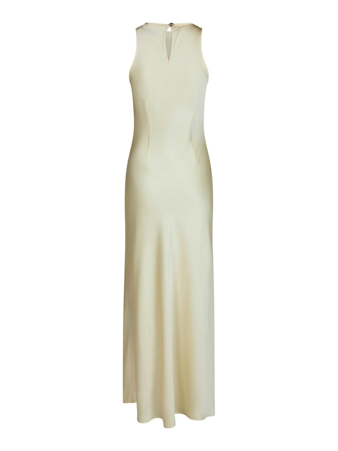 Celinie Heavy Sateen Dress Light Yellow | Kjoler | Smuk