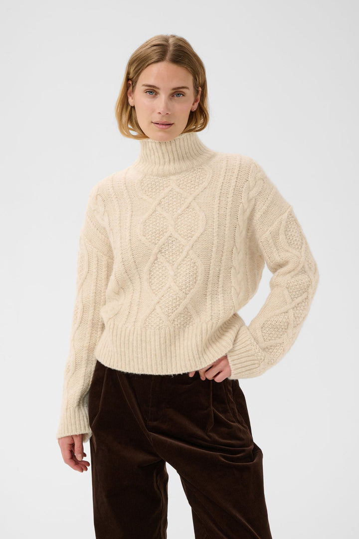 Channa Pullover Whitecap Melange | Genser | Smuk