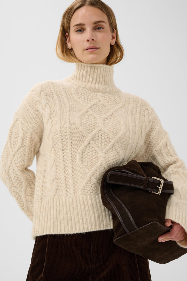 Channa Pullover Whitecap Melange | Genser | Smuk