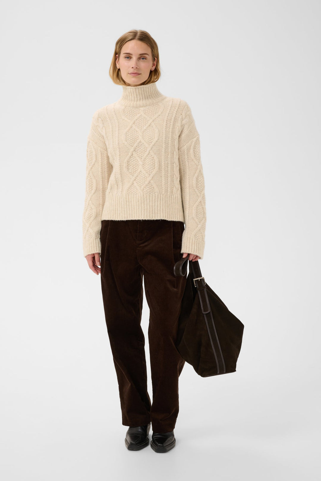 Channa Pullover Whitecap Melange | Genser | Smuk