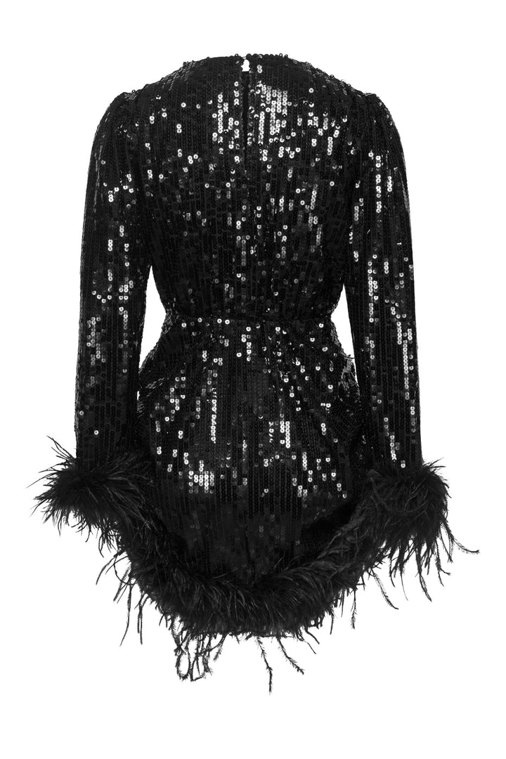 Charly Mini Dress Black | Kjoler | Smuk - Dameklær på nett