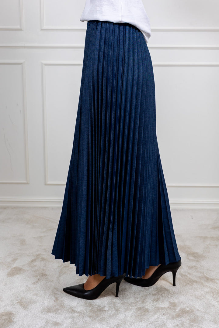 Cherrieiw Skirt Dark Denim | Skjørt | Smuk - Dameklær på nett