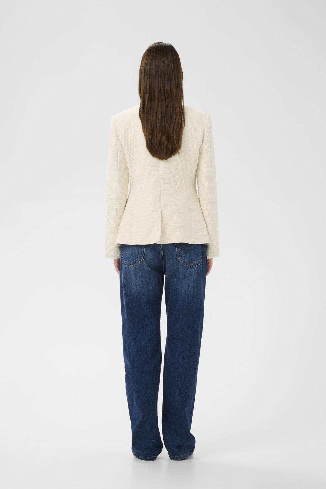 Cheyanneiw Blazer Whisper White | Blazer | Smuk