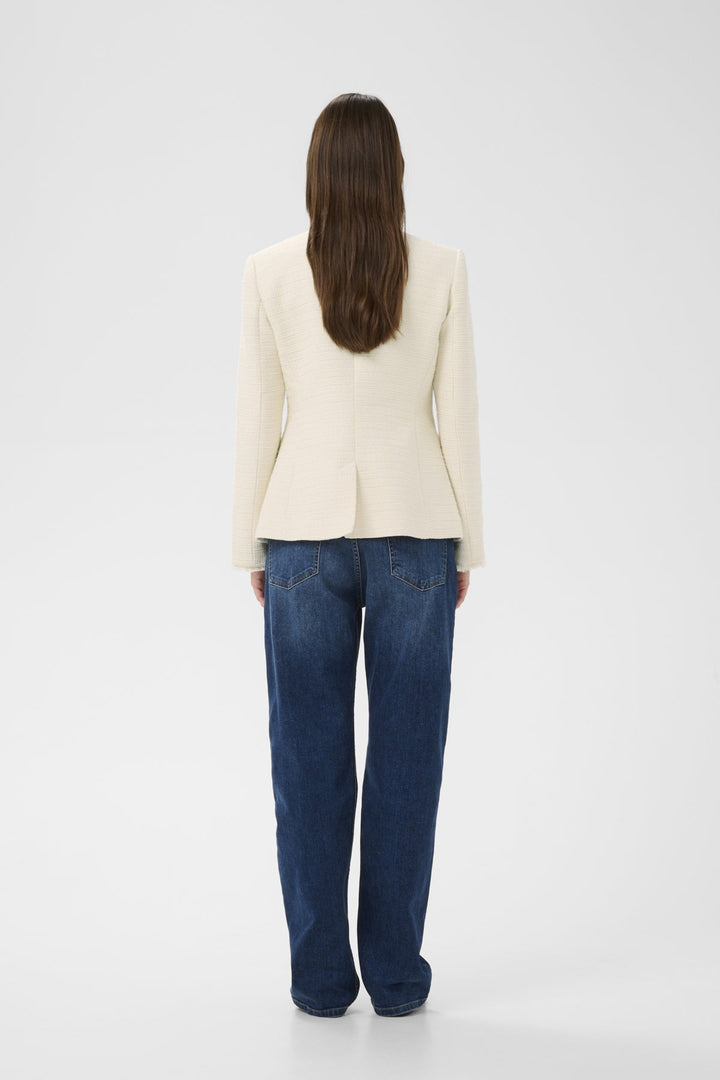 Cheyanneiw Blazer Whisper White | Blazer | Smuk
