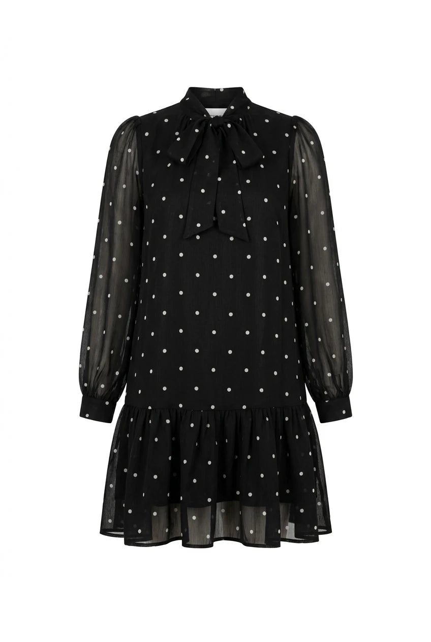 Chloe Dress Black Pearl | Kjoler | Smuk