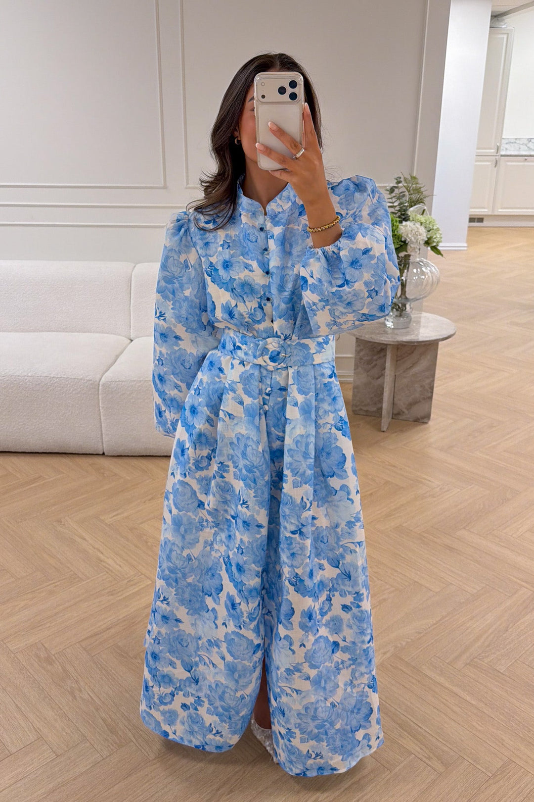Chloe Maxi Dress Blue | Kjoler | Smuk