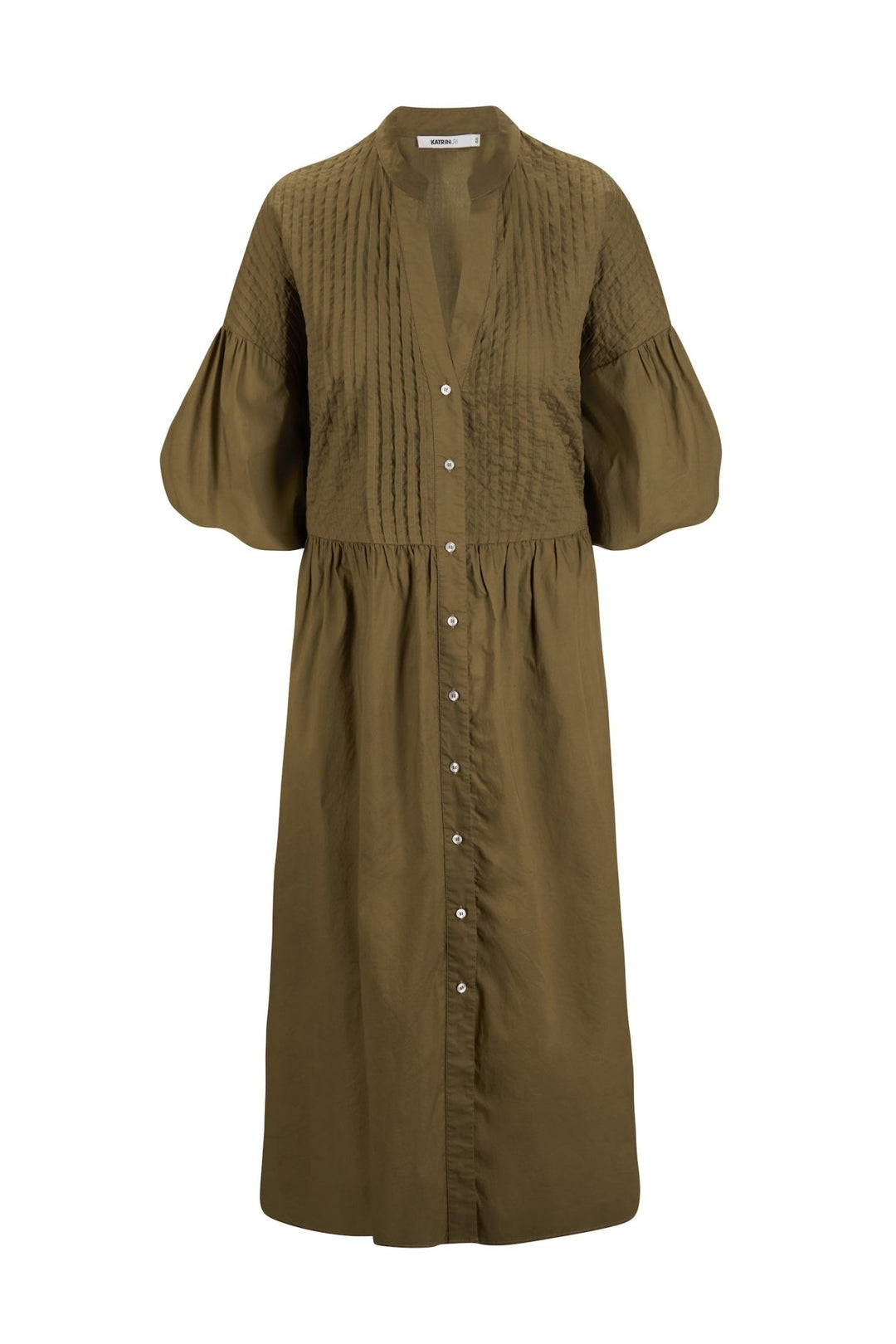 Christine Dress Khaki | Kjoler | Smuk