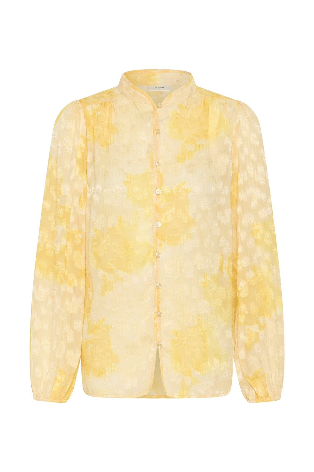 Cielleiw Shirt Yellow Illuminating Floral | Skjorter og bluser | Smuk