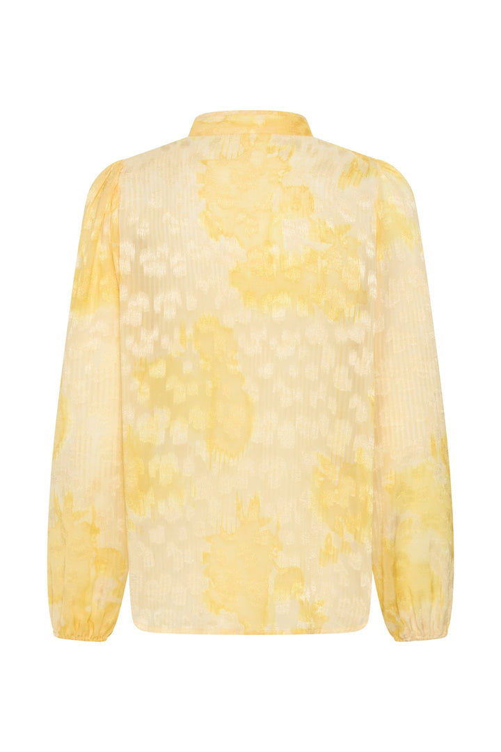 Cielleiw Shirt Yellow Illuminating Floral | Skjorter og bluser | Smuk