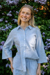 Cindie Shirt Light Blue Chambray