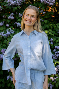 Cindie Shirt Light Blue Chambray