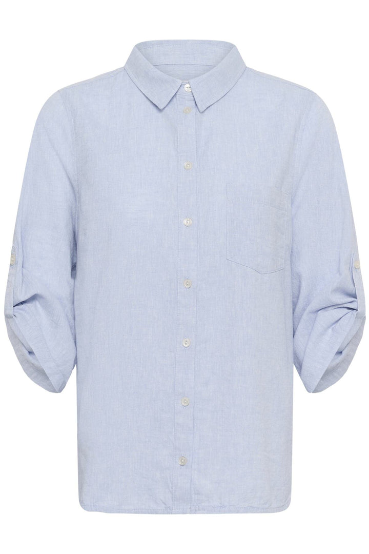 Cindie Shirt Light Blue Chambray | Skjorter og bluser | Smuk